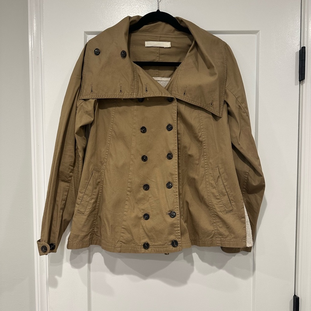 Anthropologie Nic.k mesh convertible jacket with pockets